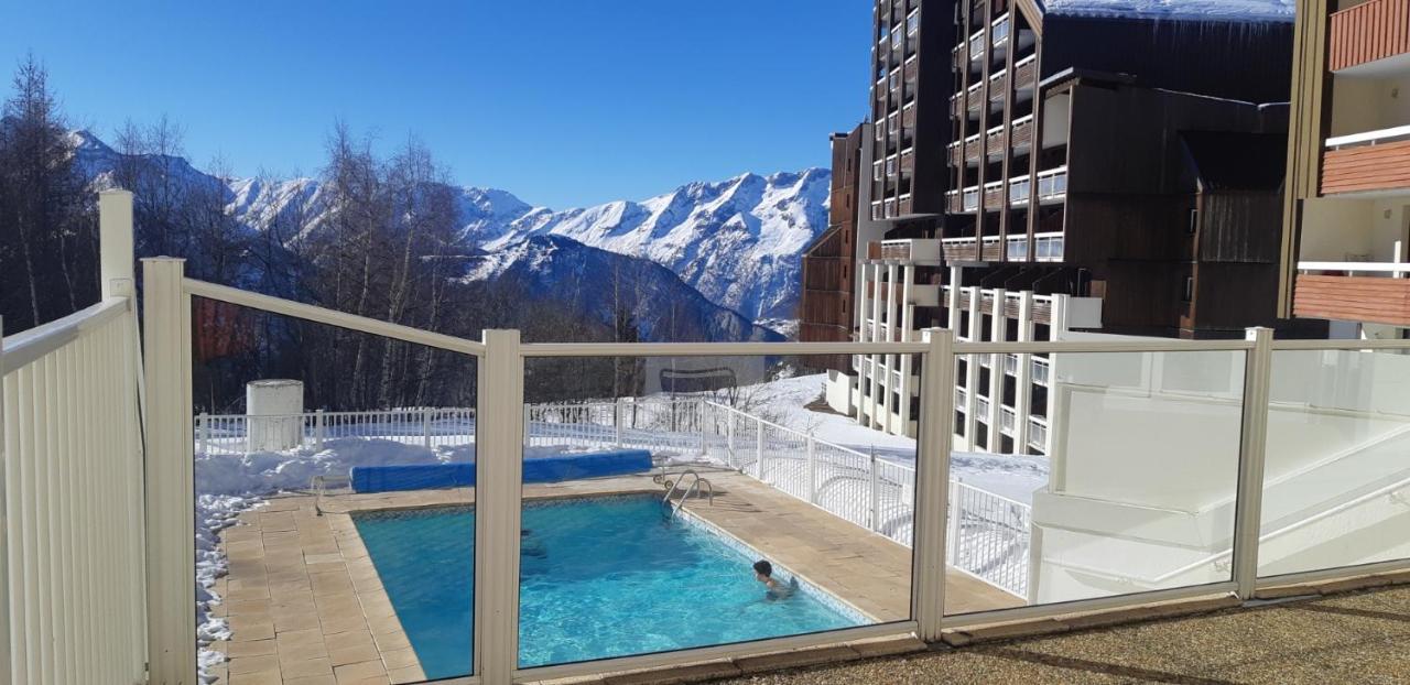 Apartamento Superb View+Swim Pool+Smart Tv+Netflix+Projector Huez Exterior foto